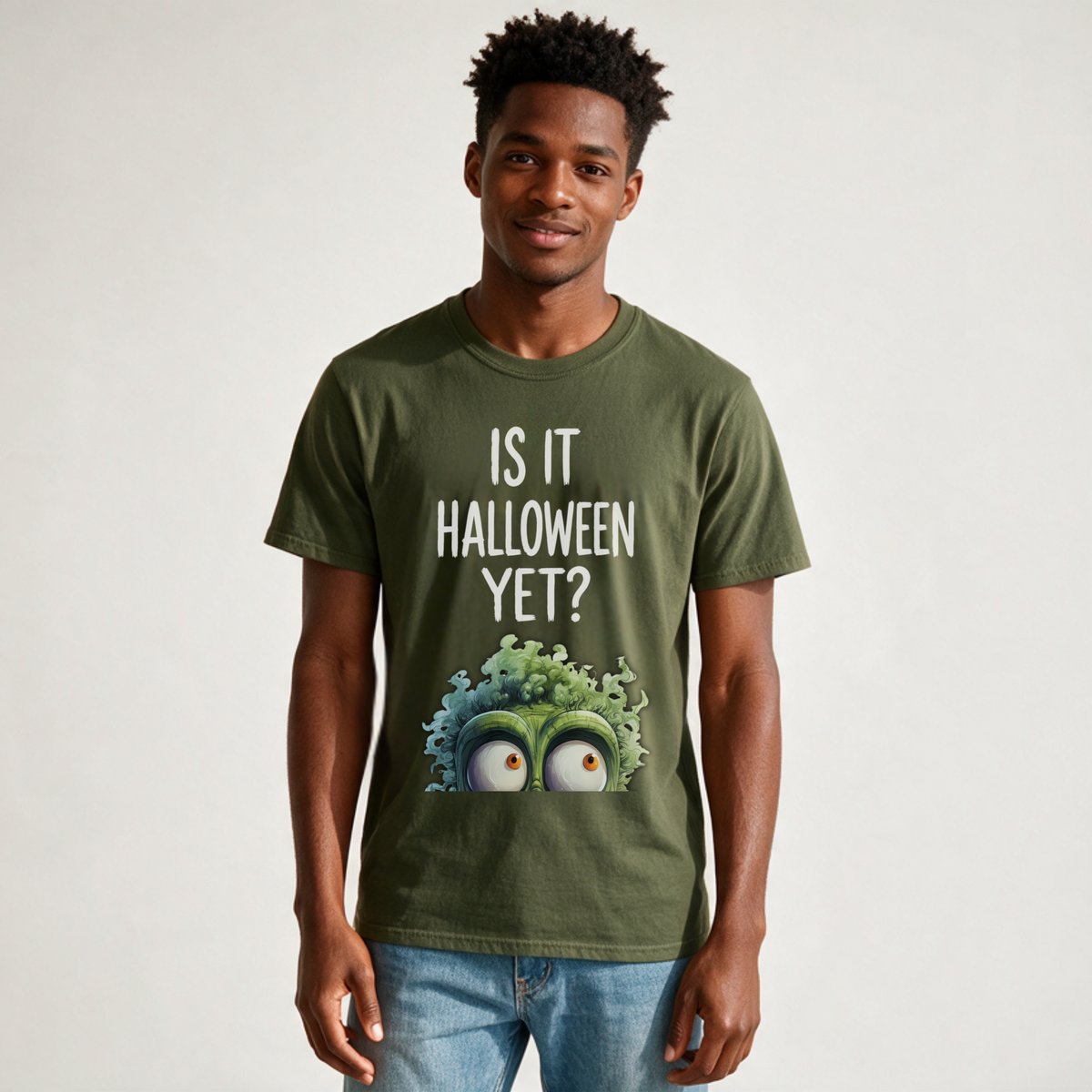 Is It Halloween Yet? Monster T-Shirt – Funny Halloween Tee