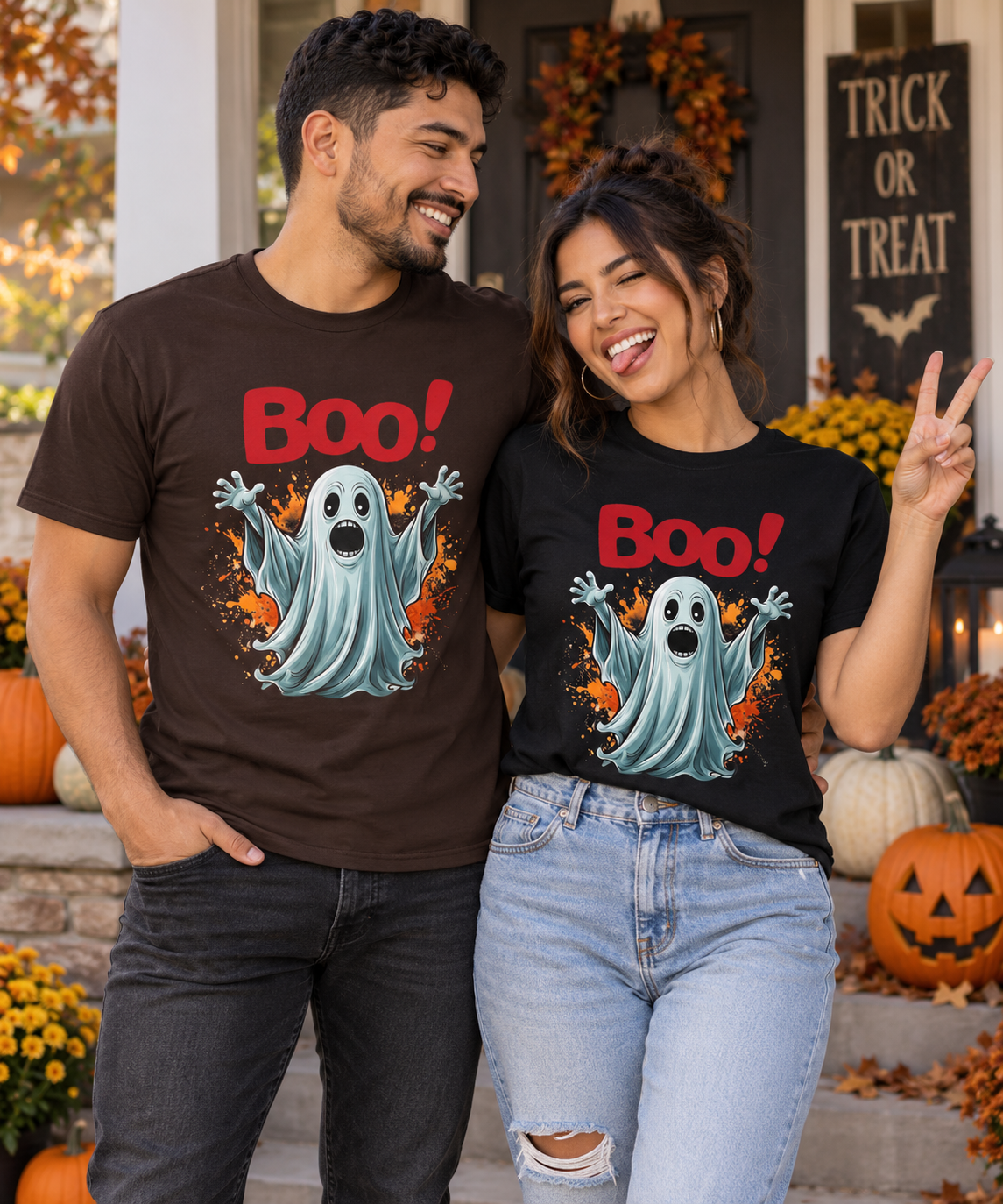 Funny Halloween Ghost Shirt | Boo Ghost T-Shirt | Spooky Season Tee | Cute Halloween Shirt | Halloween Gift