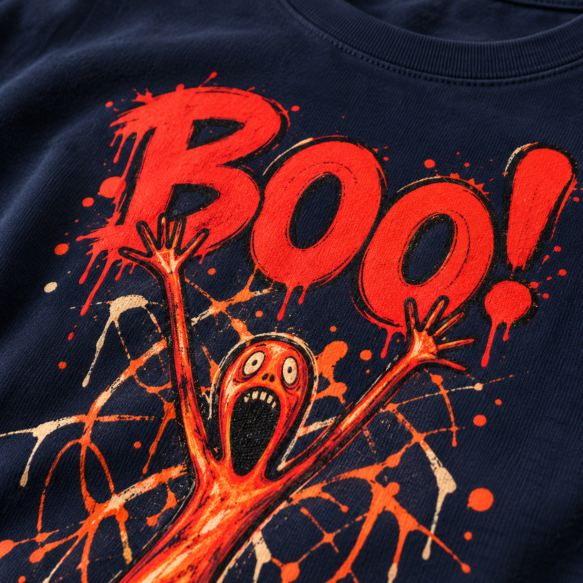 Funny Halloween Shirt, BOO Spooky T-Shirt, Halloween Graphic Tee, Cute Scary Shirt, Unisex Halloween Gift