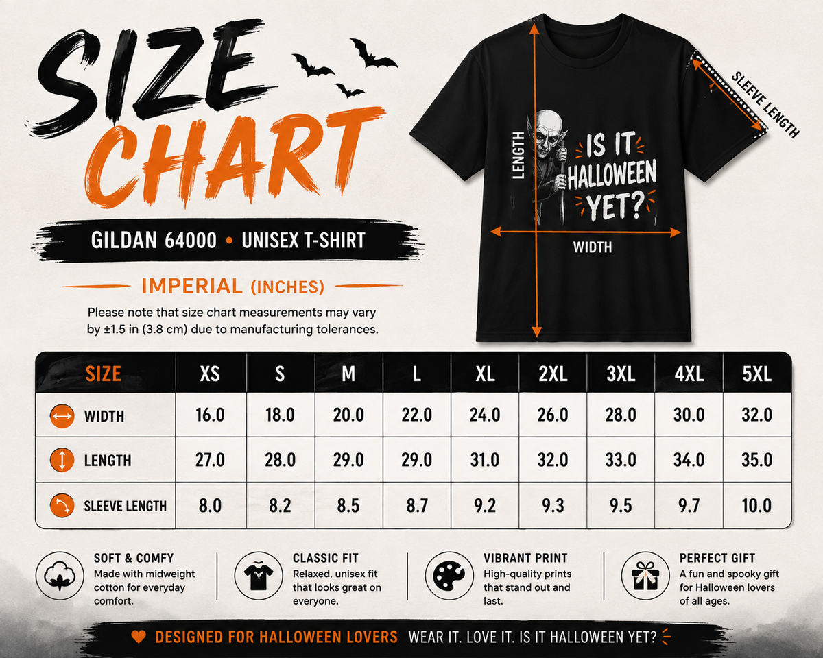 Is It Halloween Yet? Vampire T-Shirt – Funny Halloween Tee