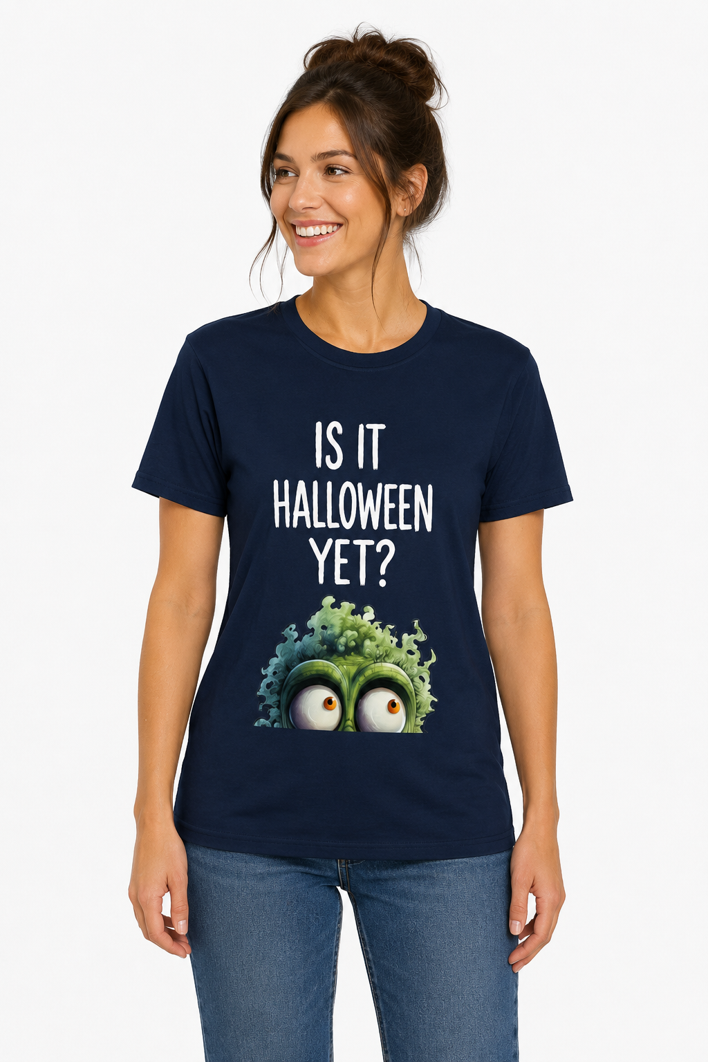 Is It Halloween Yet? Monster T-Shirt – Funny Halloween Tee