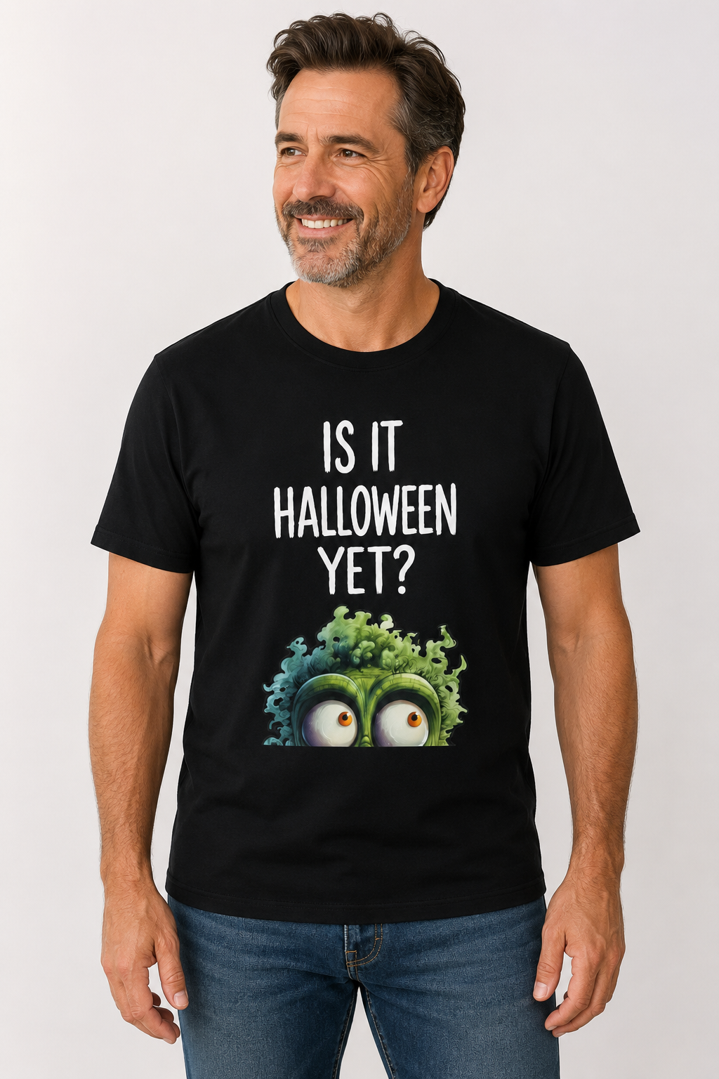 Is It Halloween Yet? Monster T-Shirt – Funny Halloween Tee